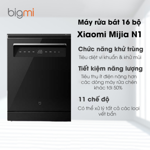 Máy rửa bát, rửa chén 16 bộ Xiaomi Mijia N1 Smart Dishwasher