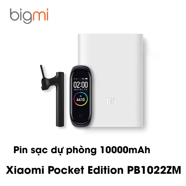 Pin sạc dự phòng Xiaomi Pocket Edition PB1022ZM 10000mAh có kích thước nhỏ gọn