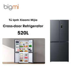 Tu lanh Xiaomi MIJIA 520L Cross door Refrigerator 4 canh 18 ngan BCD 520WMSA