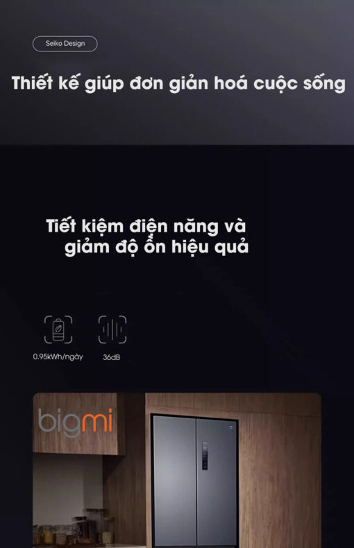 Tu lanh Xiaomi Mijia 606L BCD 606WMFSA thong minh 4 cua 15