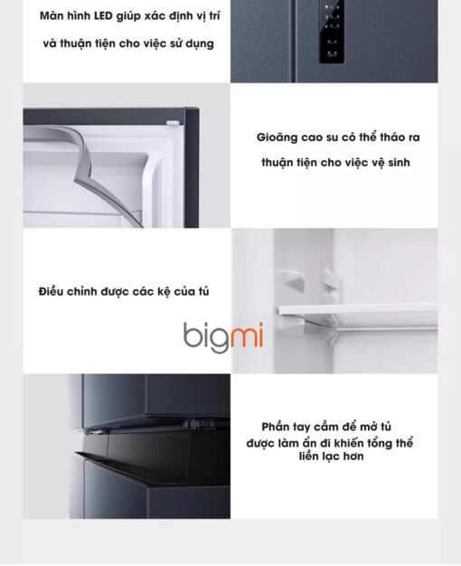 Tu lanh Xiaomi Mijia 606L BCD 606WMFSA thong minh 4 cua 18