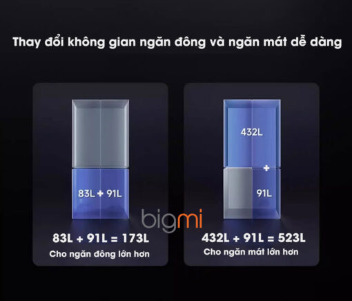 Tu lanh Xiaomi Mijia 606L BCD 606WMFSA thong minh 4 cua 8