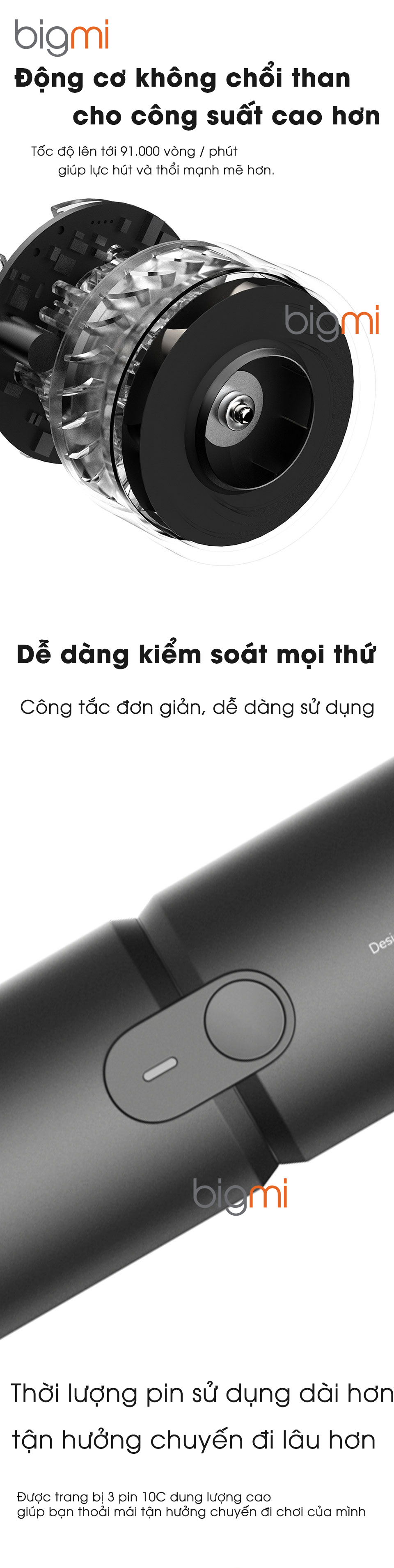 May hut bui cam tay kep Hoto QWCXJ001 7