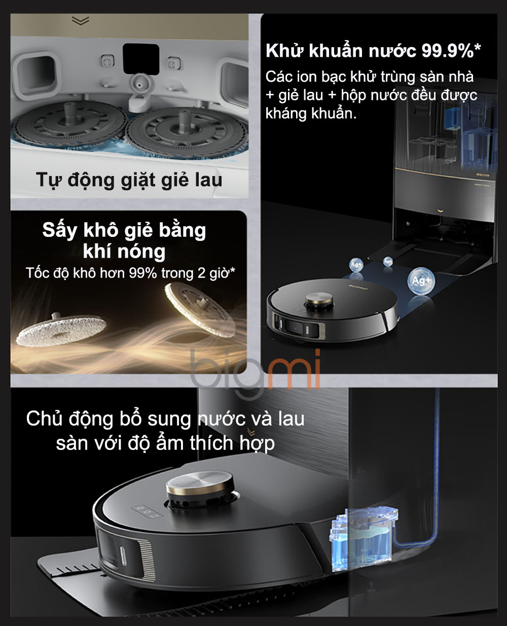 Robot hut bui lau nha Dreame L20 Ultra 6