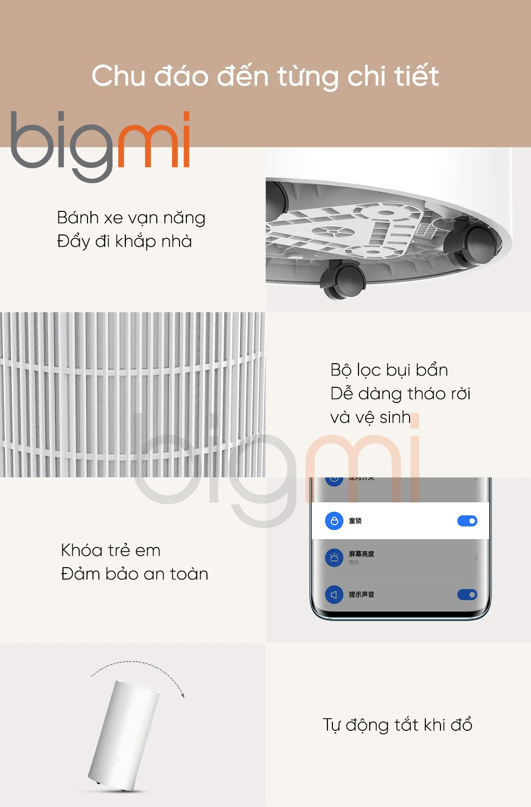 May hut am Xiaomi Mijia 22L CSJ0122DM 12