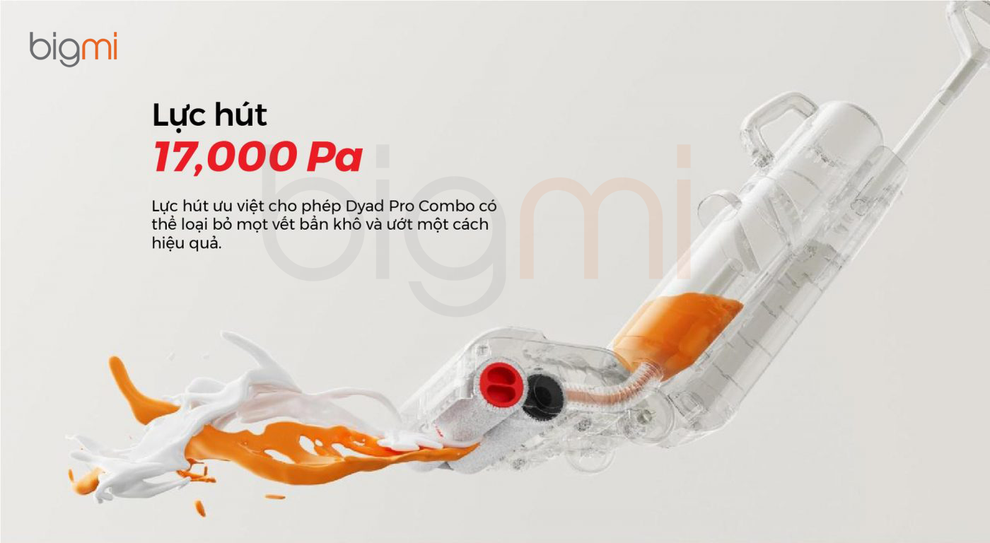 May Hut Bui Lau Nha Roborock Dyad Pro Combo 7