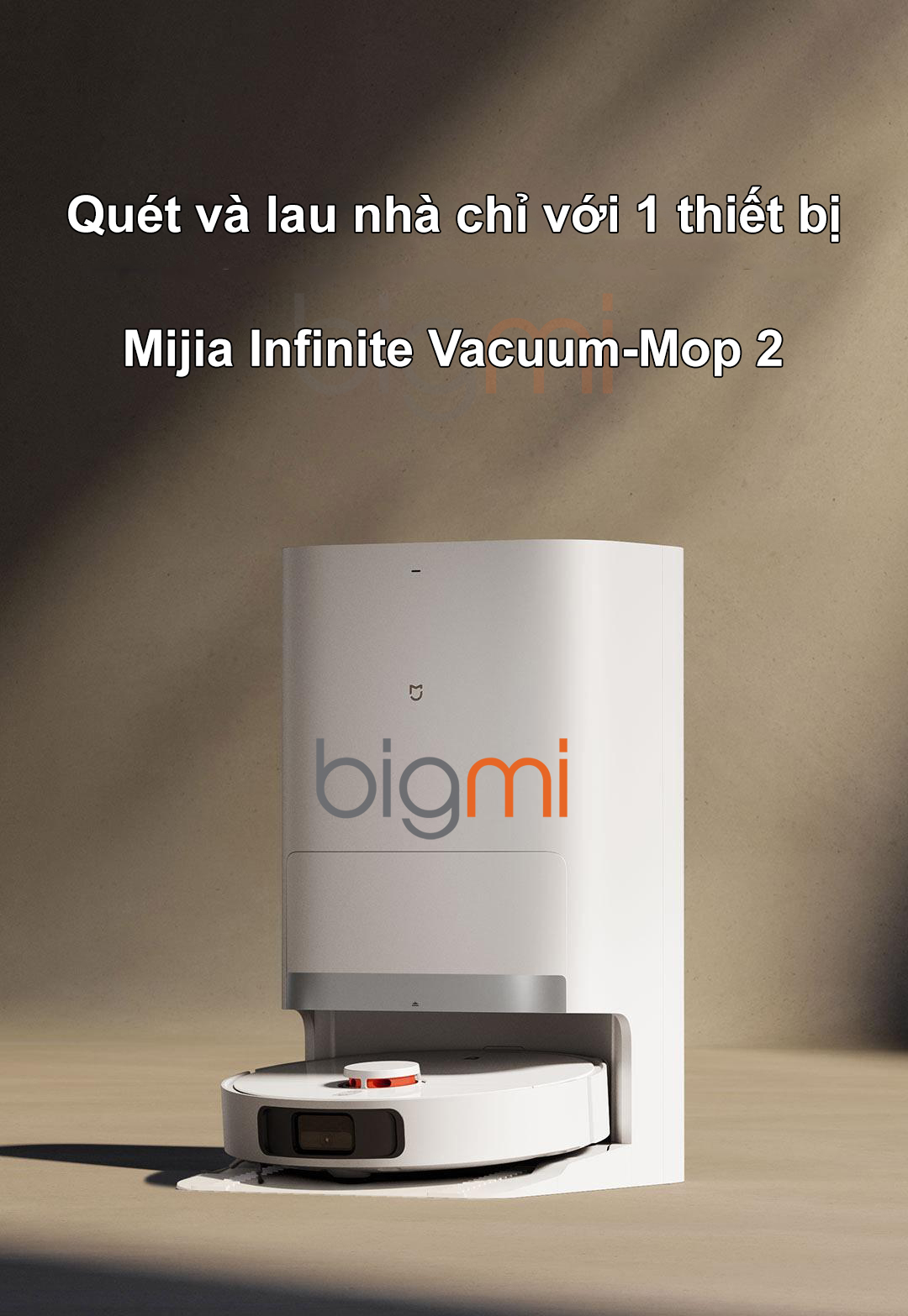 Robot hut bui Xiaomi Mijia Infinite Vacuum Mop 2 1