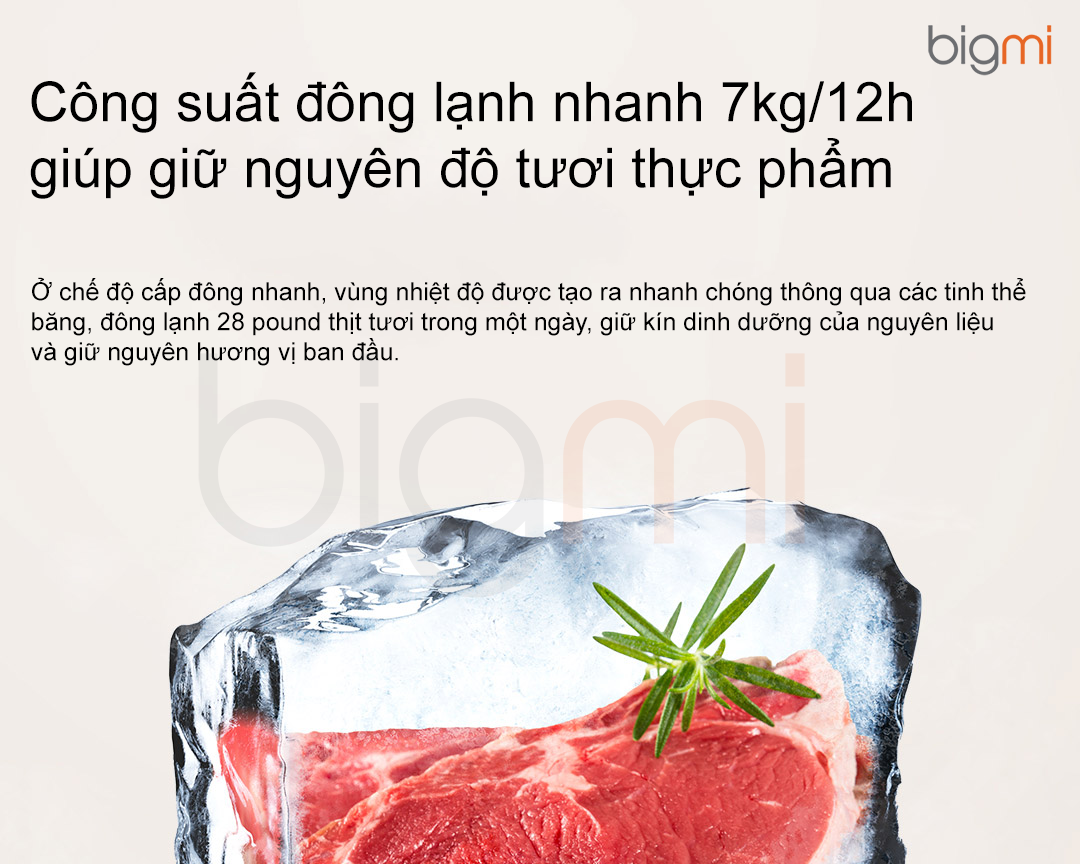 Tu lanh Xiaomi Mijia 521L BCD 521WMBL khang khuan co ngan dong mem 10