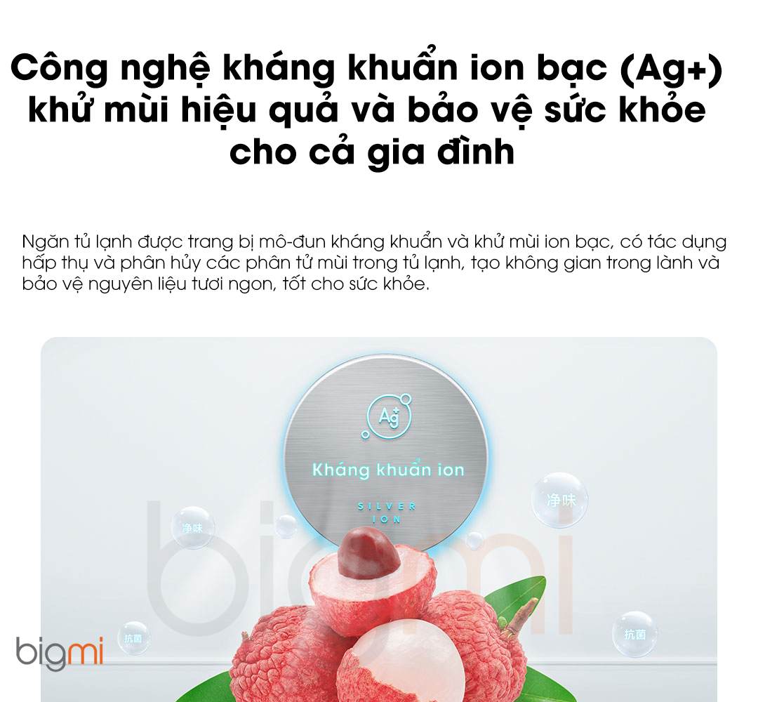 Tu lanh Xiaomi Mijia 521L BCD 521WMBL khang khuan co ngan dong mem 6