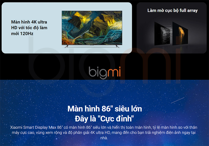 Smart Tivi Redmi Max 86 inch model 2023 Xiaomi Smart Display Max 86 2