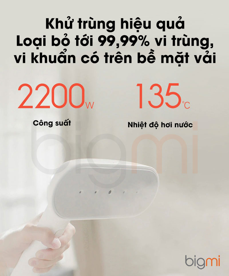 Cay ban ui hoi nuoc dung Xiaomi Mijia ZYGTJ01KL 9