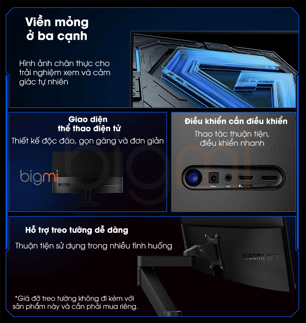 Man hinh gaming 27 inch Xiaomi Gaming Monitor G27i 13
