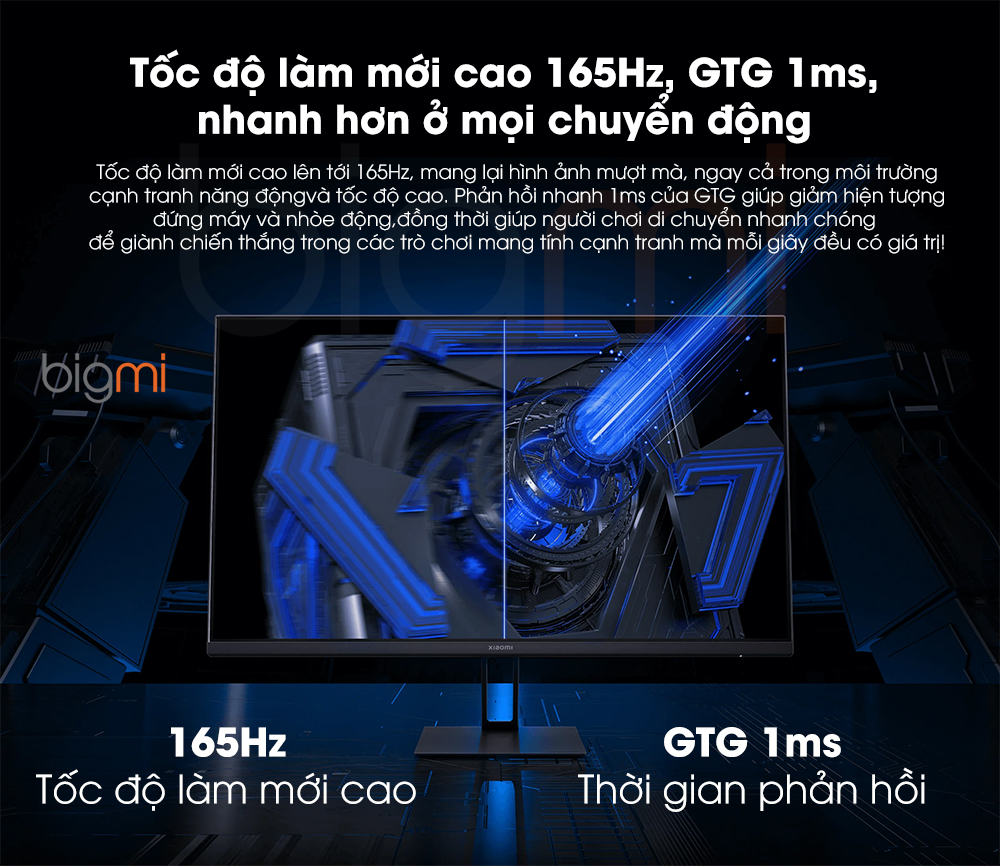 Man hinh gaming 27 inch Xiaomi Gaming Monitor G27i 5