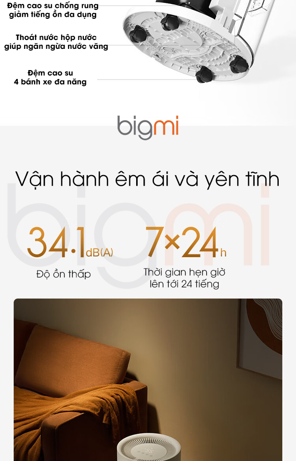 May hut am Xiaomi Mijia Smart Dehumidifier 13L DM CS13BFA5A 5