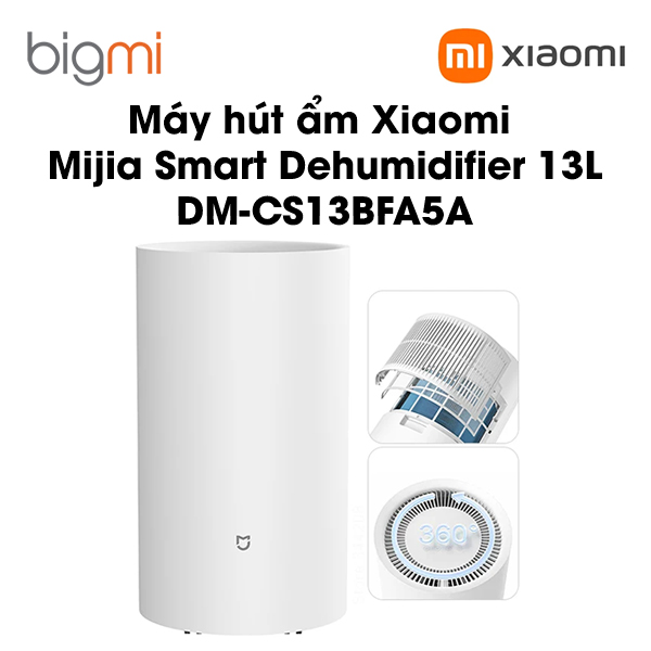 May hut am Xiaomi Mijia Smart Dehumidifier 13L DM CS13BFA5A