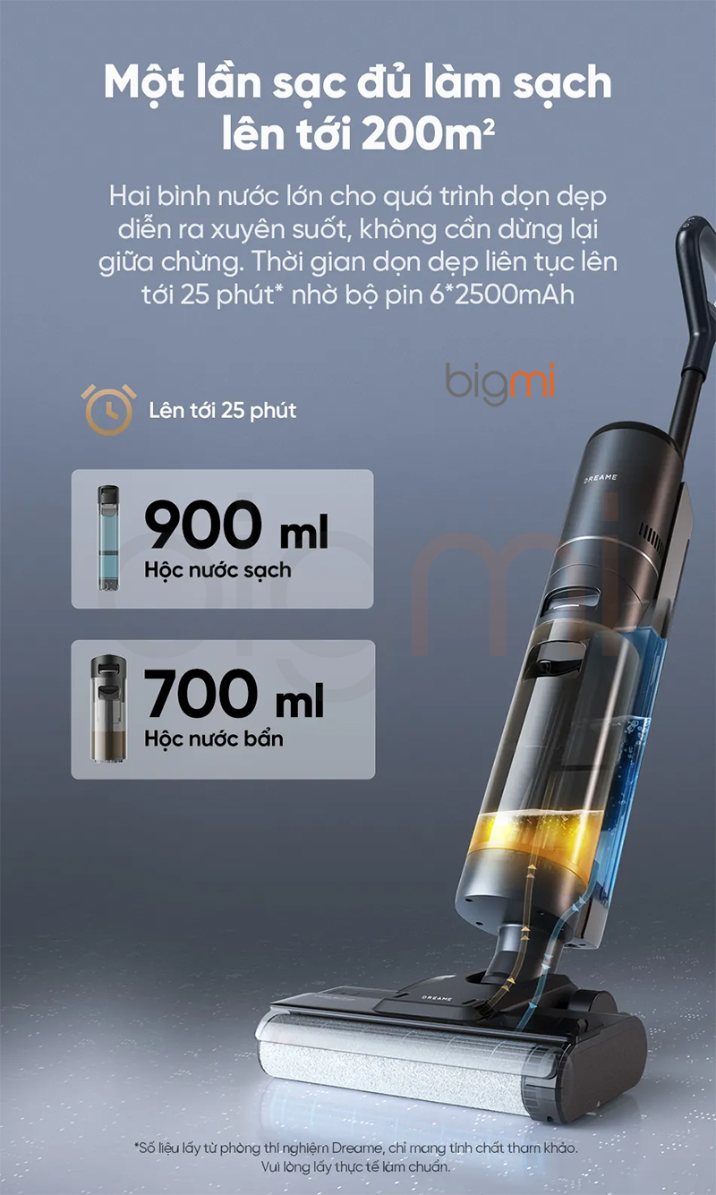 May hut bui lau san cam tay Dreame H12S AE 7