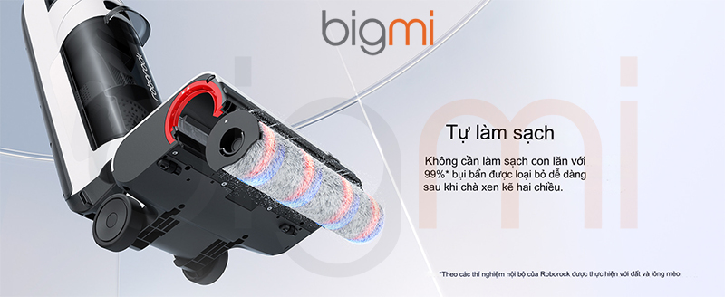 May lau nha kho va uot Roborock Dyad Air voi tinh nang tu lam sach con lan