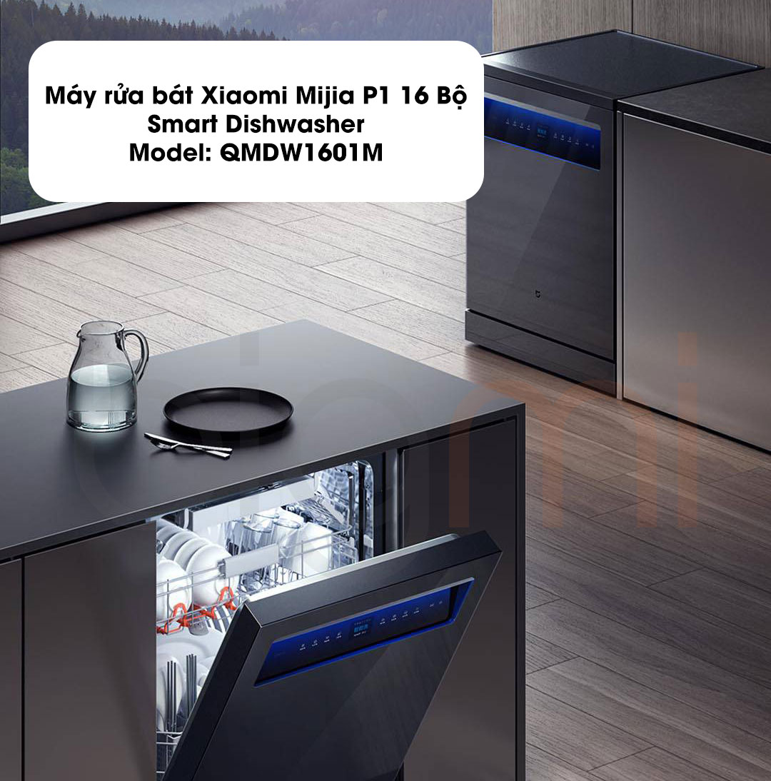 May rua bat Xiaomi Mijia P1 16 Bo Smart Dishwasher