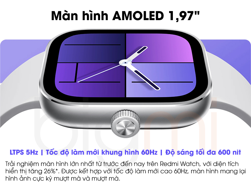Dong ho thong minh Xiaomi Redmi Watch 4 day silicone ban 47 3