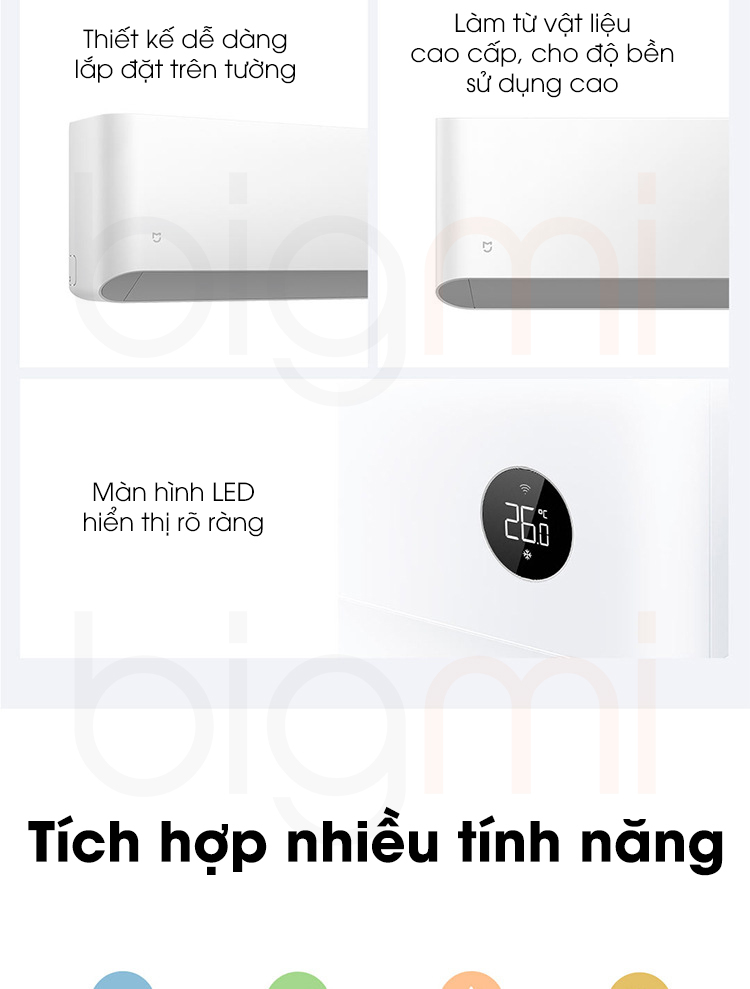 Dieu Hoa Thong Minh Xiaomi Mijia Inverter KFR 50GW N2A1 2HP 18