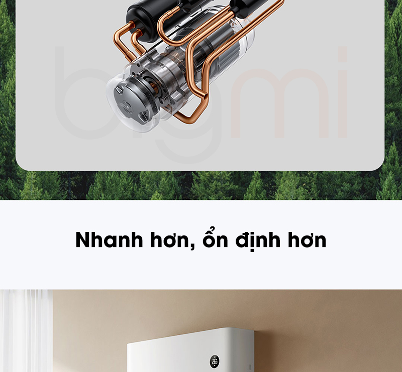 Dieu hoa 2 chieu Xiaomi Mijia KFR 35GW V1A1 Pro 12000 BTU 1.5HP 2024 sieu tiet kiem dien 10