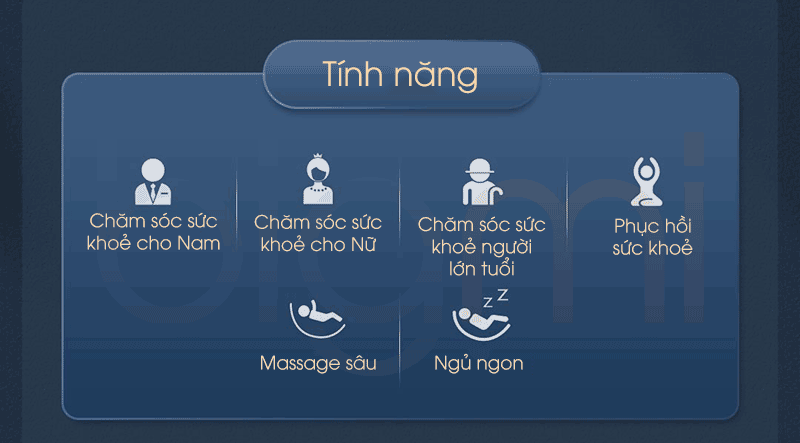 Ghe massage Xiaomi Momoda 4D M600 cac tinh nang