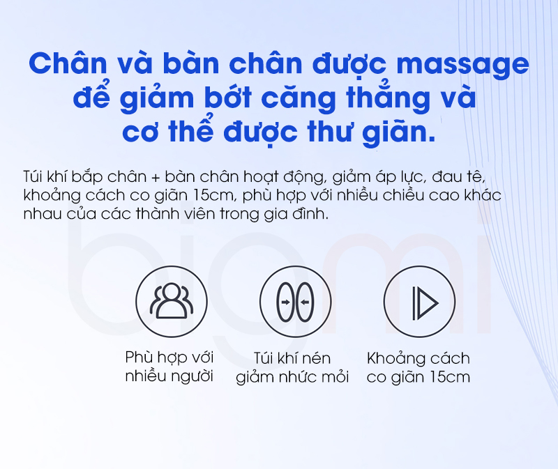Ghe massage Xiaomi Momoda M510 Pro 3D da nang nho gon 13