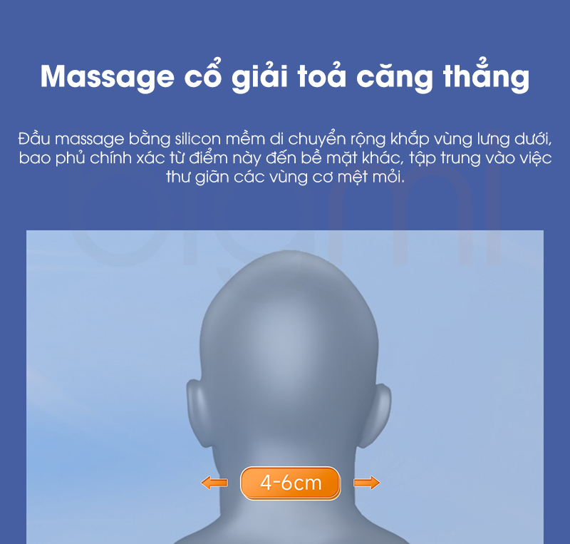 Ghe massage Xiaomi Momoda M510 Pro 3D da nang nho gon 8