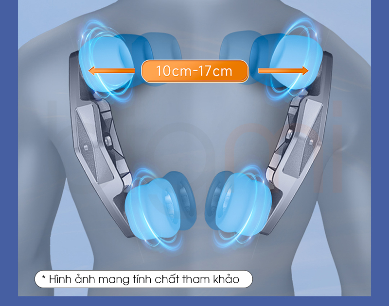 Ghe massage Xiaomi Momoda M510 Pro 3D da nang nho gon 9