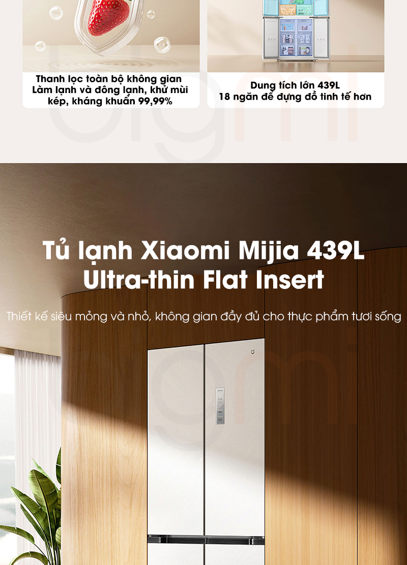 Tu lanh Xiaomi Mijia 439L BCD 439WMBI 1