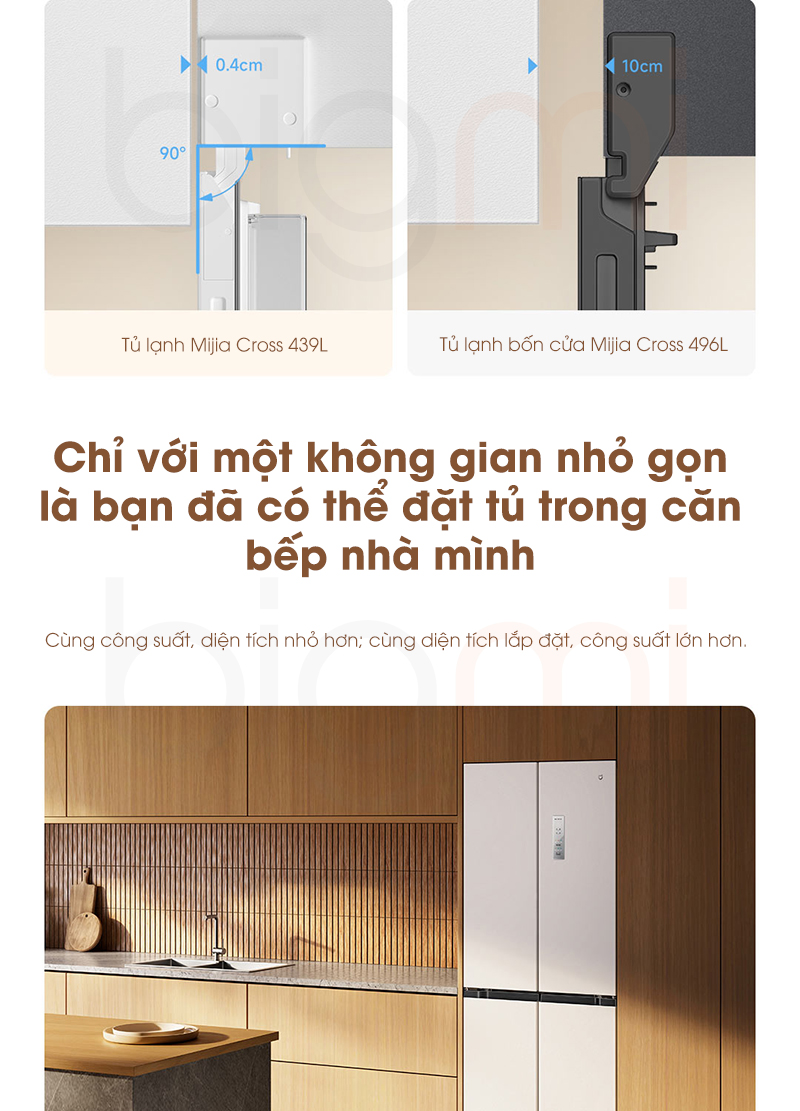 Tu lanh Xiaomi Mijia 439L BCD 439WMBI 10