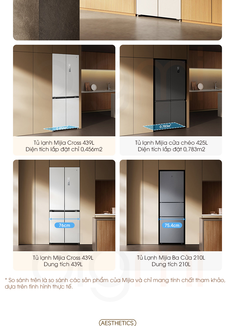 Tu lanh Xiaomi Mijia 439L BCD 439WMBI 11
