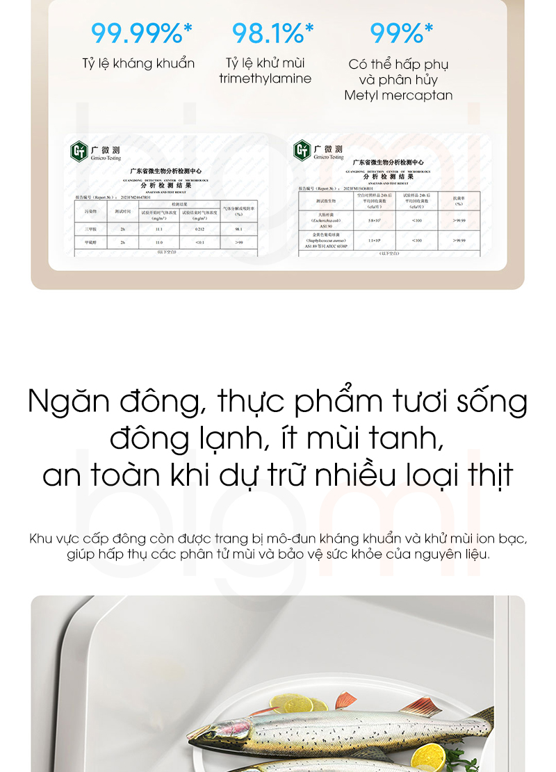 Tu lanh Xiaomi Mijia 439L BCD 439WMBI 21