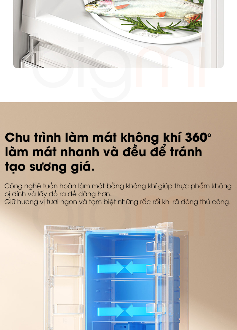 Tu lanh Xiaomi Mijia 439L BCD 439WMBI 22