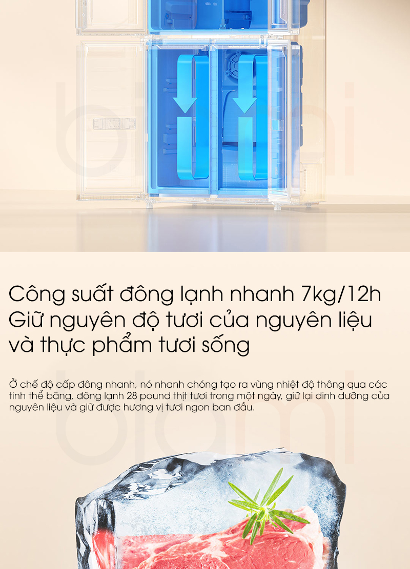 Tu lanh Xiaomi Mijia 439L BCD 439WMBI 23