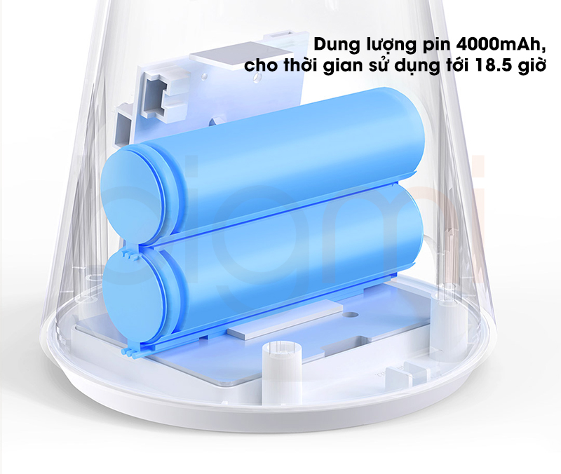 pin Quat Mini De Ban Tich Dien Xiaomi Mijia ZMYDFS01DM