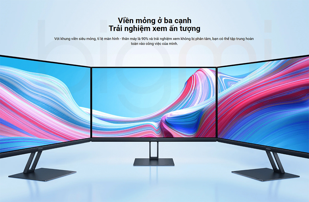 Man hinh Xiaomi A24i 24 inch Man hinh may tinh Xiaomi Monitor 24 inch co vien sieu mong
