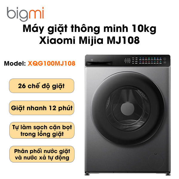 May giat Xiaomi 10kg MJ108 phien ban 2024 XQG100MJ108