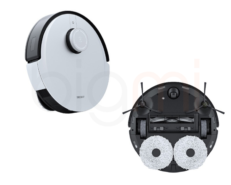 Robot Hut Bui Lau Nha Ecovacs Deebot X1 Omni lam sach manh me voi luc hut 5000pa