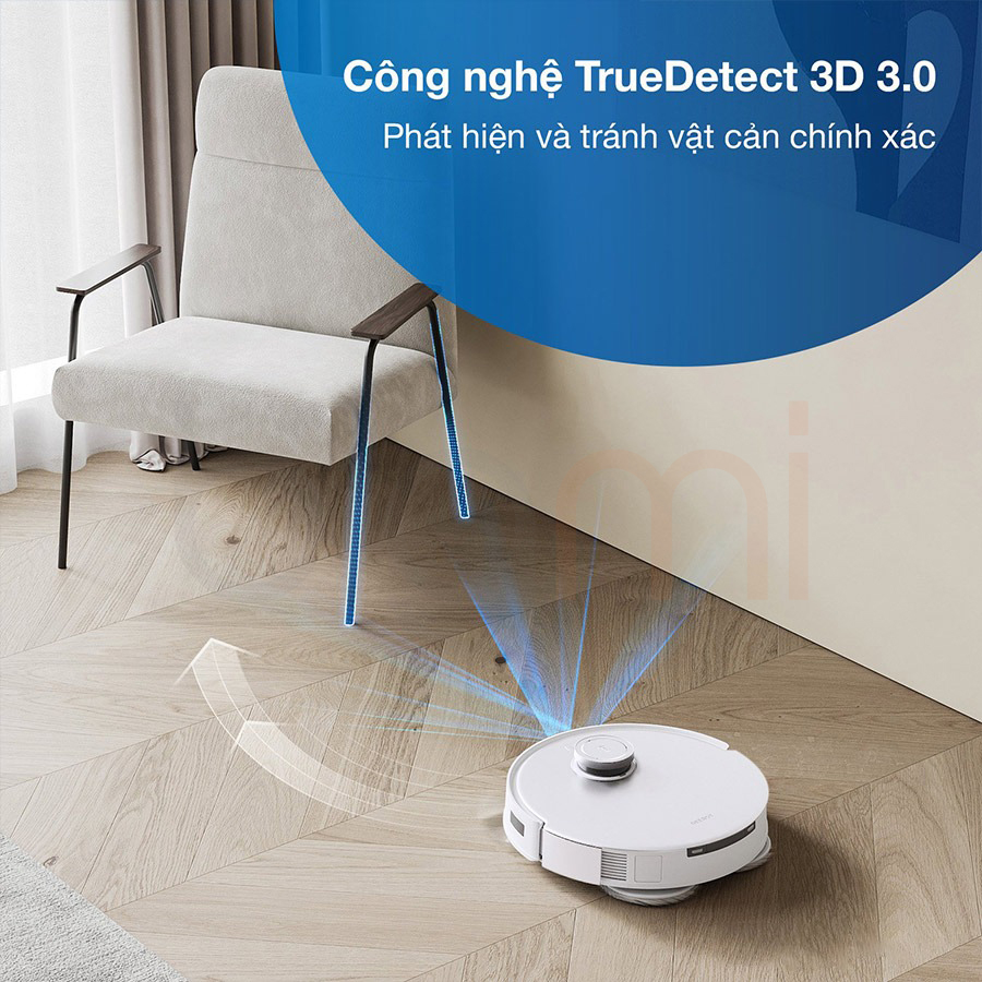 Robot hut bui lau nha Ecovacs Deebot T20e Omni cong nghe truedetect 3D 3