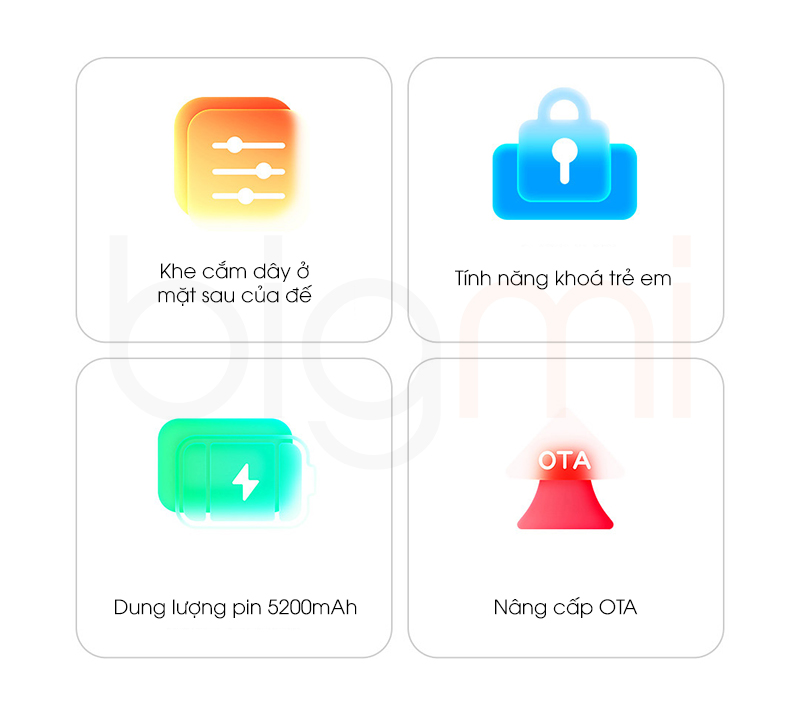 Robot hut bui lau nha Xiaomi Mijia M30S tich hop nhieu chi tiet giup nguoi dung thoai mai de su dung