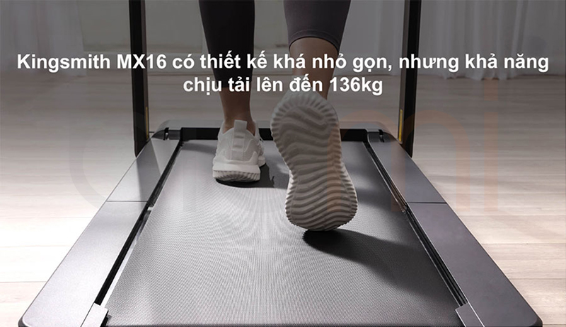 may chay bo gap gon kingsmith mx16 chiu tai 136kg