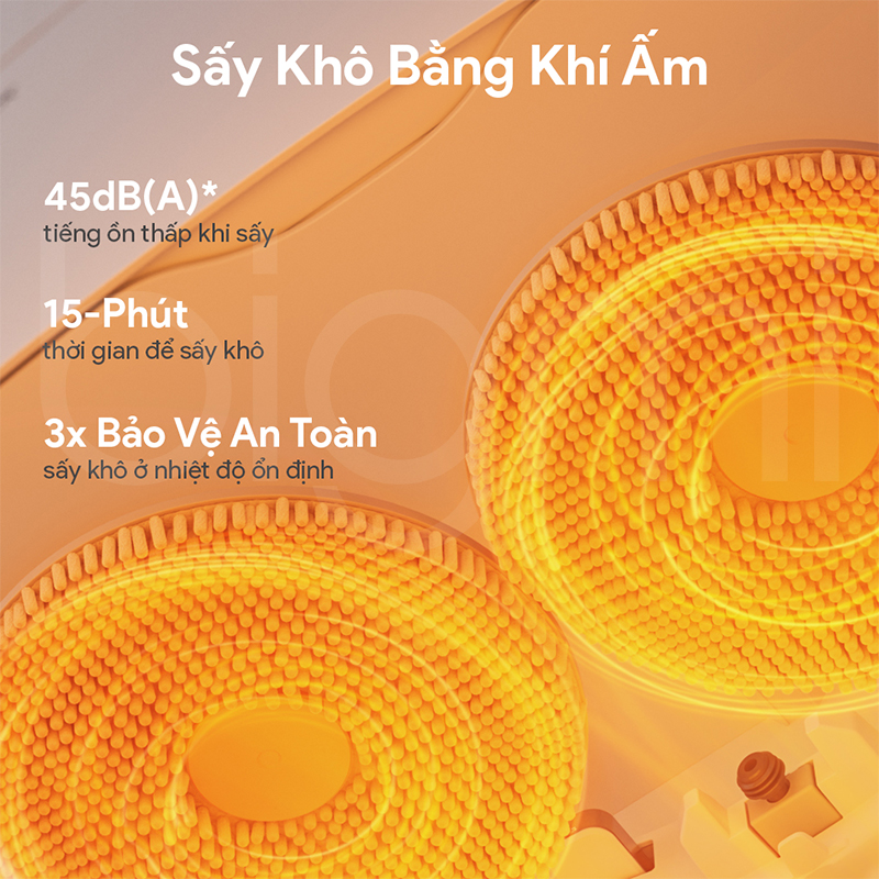 Bigmi Robot hut bui lau nha Roborock Qrevo S tinh nang 1