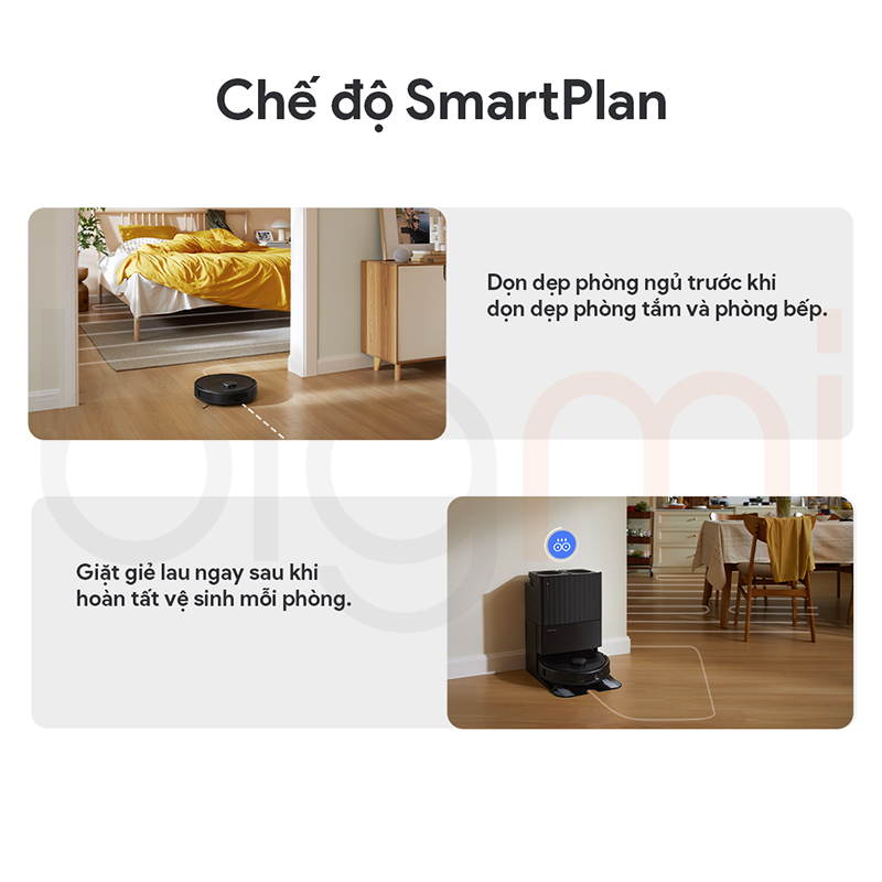 Bigmi Robot hut bui lau nha Roborock Qrevo S tinh nang 11