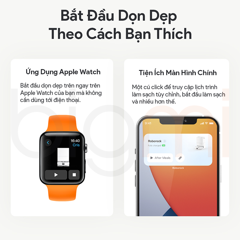 Bigmi Robot hut bui lau nha Roborock Qrevo S tinh nang 14