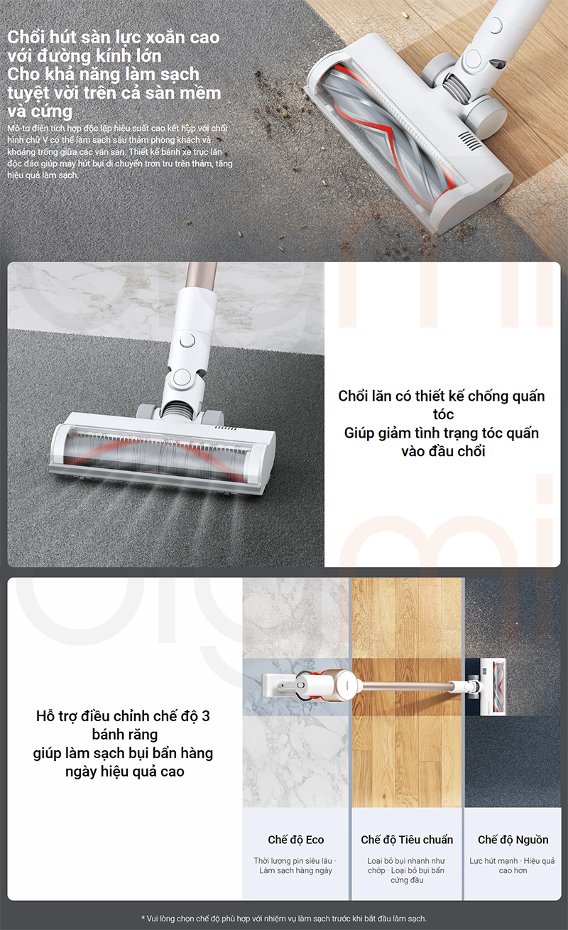 May hut bui Xiaomi G9 Plus BHR6185EU dau choi da chuc nang