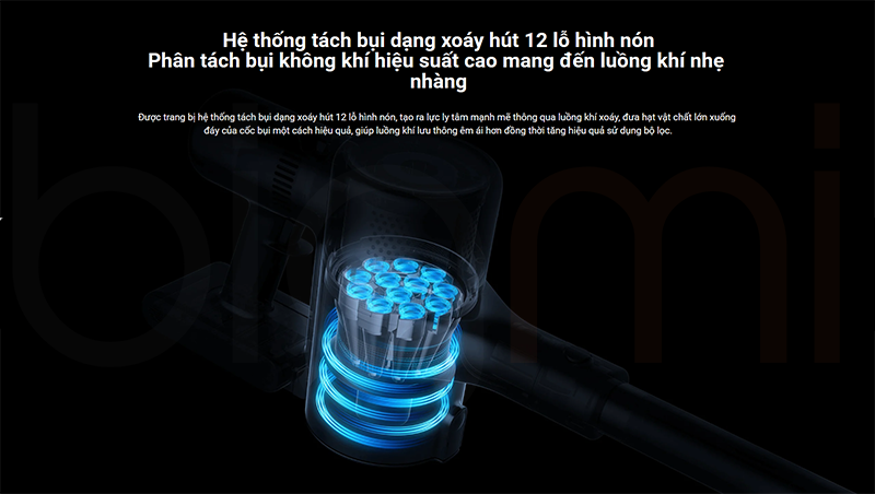 May hut bui Xiaomi G9 Plus BHR6185EU he thong tach bui
