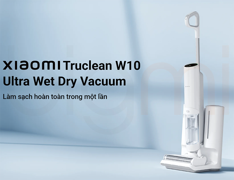 May hut bui Xiaomi Truclean W10 Ultra May hut bui lau nha kho va uot