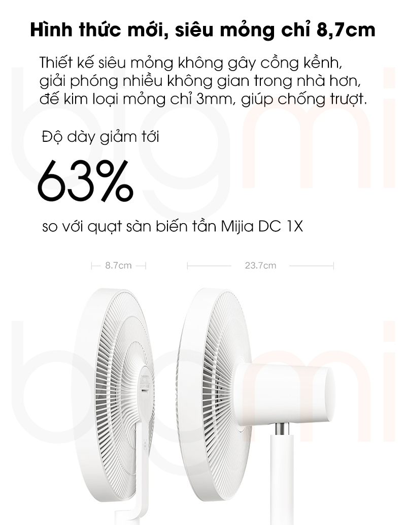 Quat thong minh Xiaomi Mijia DC Pro BPLDS09DM mong hon the he cu 63