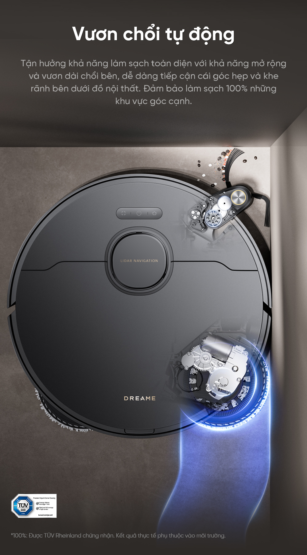 Robot hut bui lau nha Dreame X40 Ultra bigbotvn 2